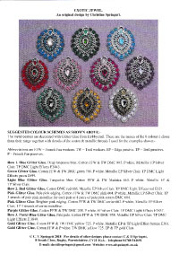 Exotic Jewel Pattern Sheet