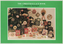 The Christmas Lace Book by Christine Springett